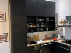 Küchenzeile schwarz