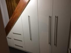 Schrank für Treppennische