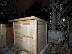 Gartenhaus Naturholz