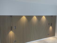 Wandverkleidung aus Holz