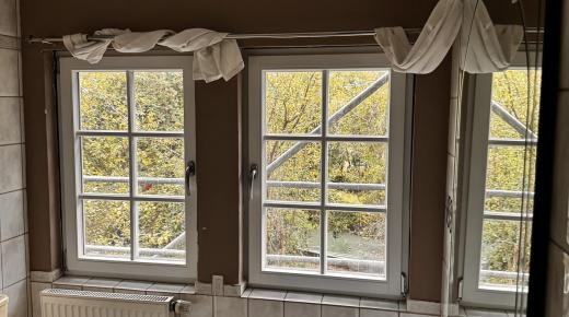 Fenster mit Sprossen
