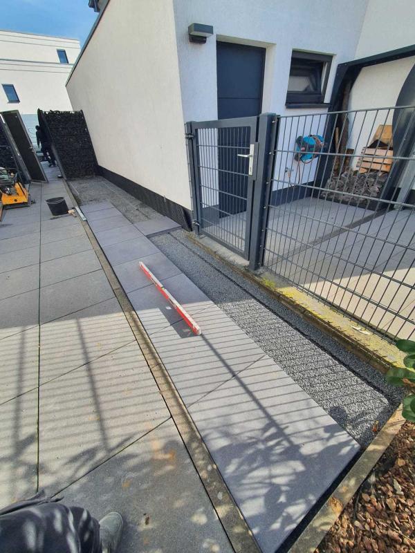 Gartenzaun aus Metall