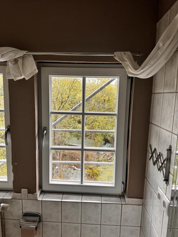 Fenster mit Sprossen