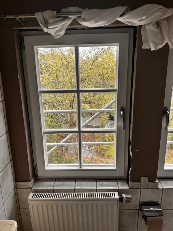 Fenster mit Sprossen