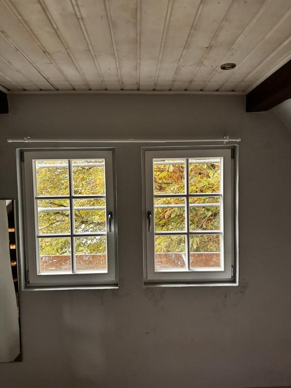 Fenster mit Sprossen