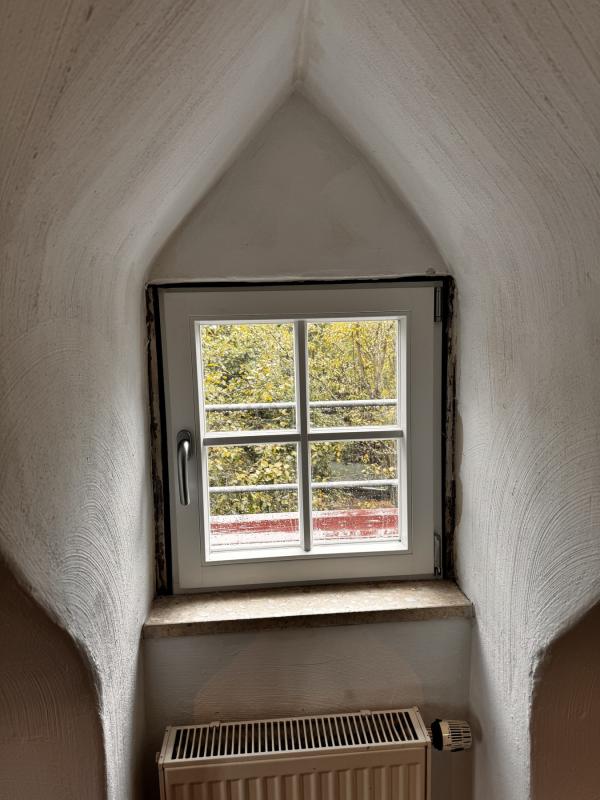 Fenster mit Sprossen