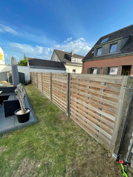 Gartenzaun aus Holz