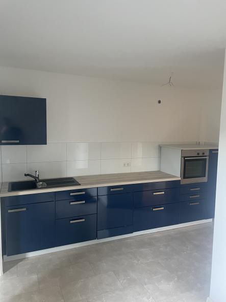 Blaue Küchenzeile in Köln