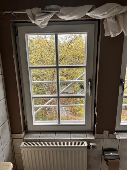 Fenster mit Sprossen