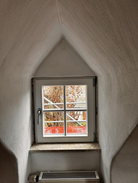 Fenster mit Sprossen