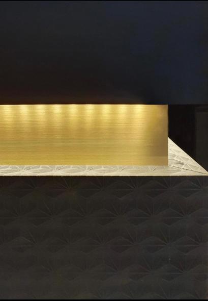 Restauranteinrichtung Bar Detailaufnahme